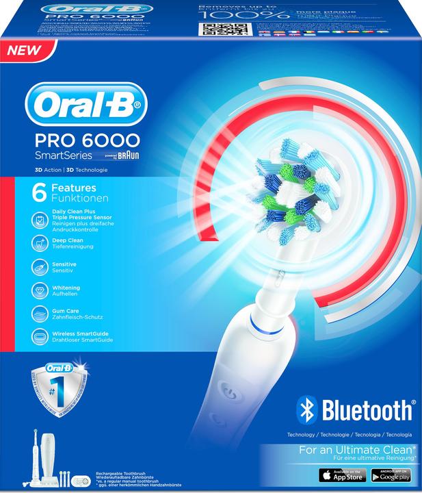 Produktbild Oral-B Pro 6000 SmartSeries (Oszillierende Zahnbürste)