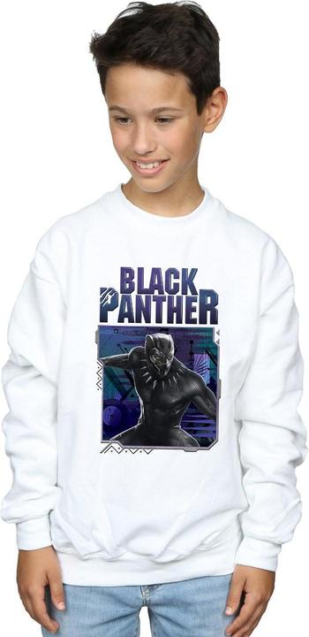 Immagine prodotto Black Panther Tech Badge Felpa Ragazzi (140, 146)