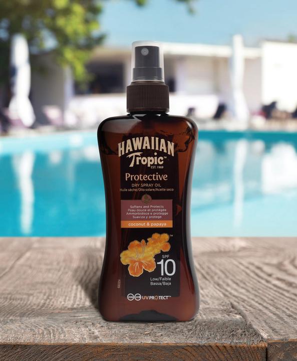 Produktbild Hawaiian Tropic Protective (Sonnenöl, Bis SPF 10, 200 ml, 216 g)