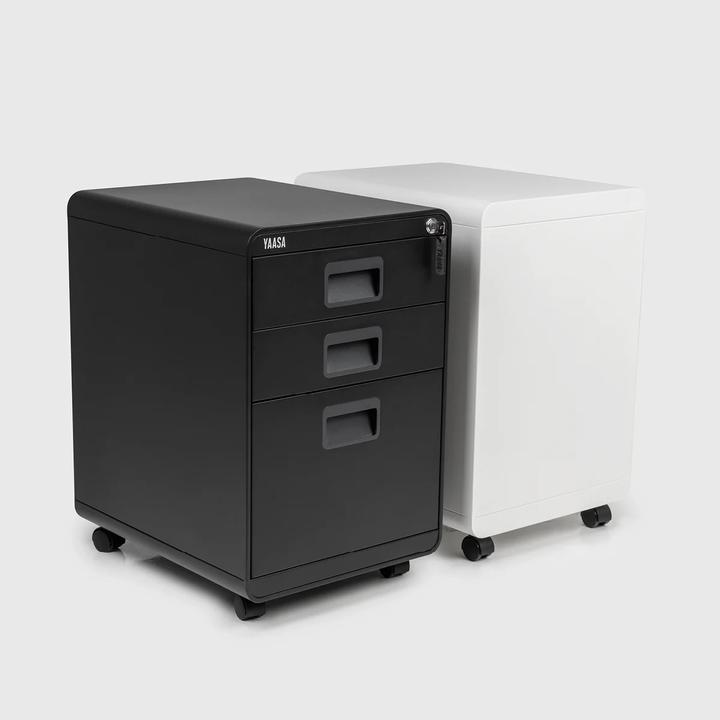 Actual product image Yaasa File Cabinet - Black