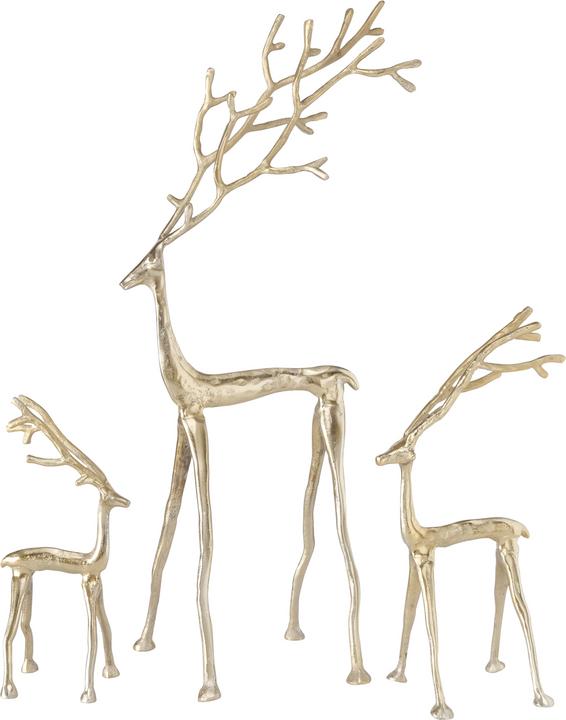 Actual product image Boltze Home Christmas figure Frody 67 cm, set of 3, gold