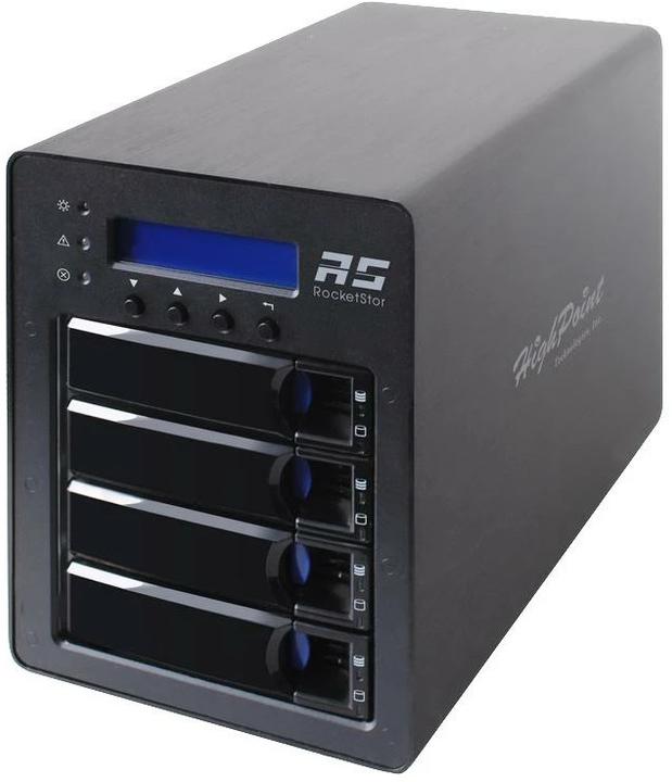 Actual product image HighPoint RAID Controller SSD6540 4-Bay U.2 NVMe RAID Storage Solution
