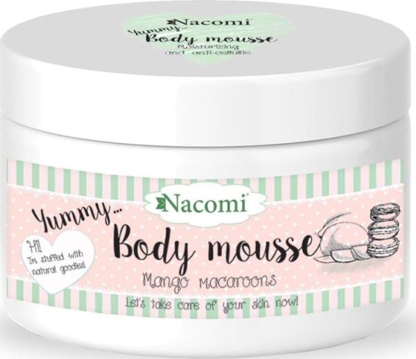 Nacomi Body Mousse Body Mousse Mango Macarons 180Ml (Körpercreme, 150 ml)