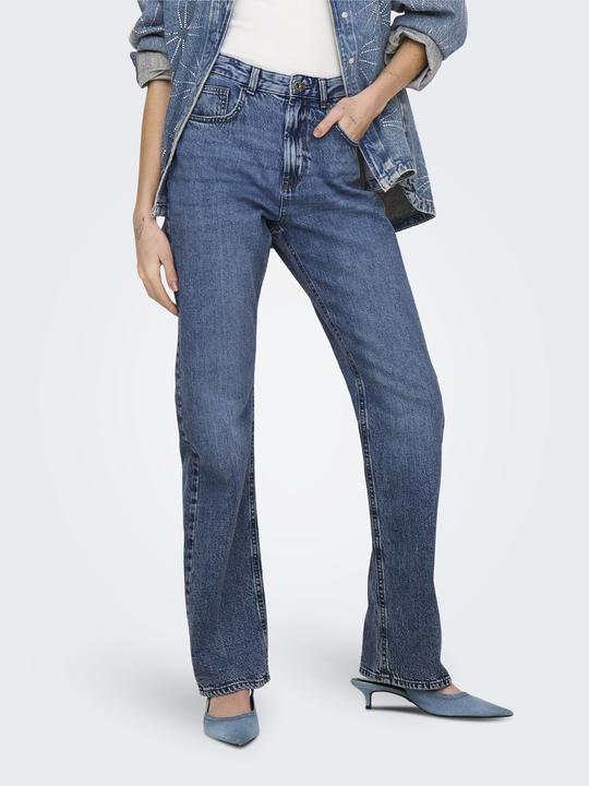 Image du produit Only ONLBILLIE Taille haute Coupe droite Jeans Straight-Fit jeans (W28/L34)