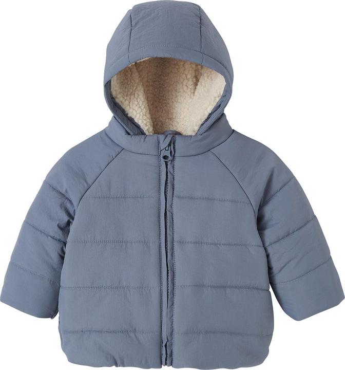 Actual product image Vertbaudet Baby winter jacket with detachable hood, recycled polyester (68)
