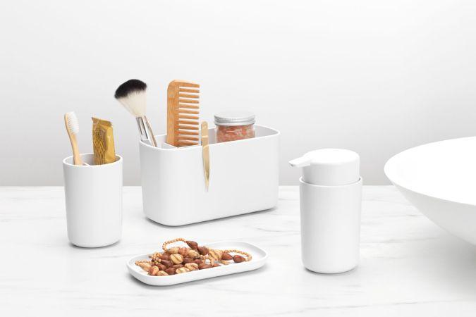 Produktbild Brabantia Seifenspender-Set mit Zahnputzbecher und Schale