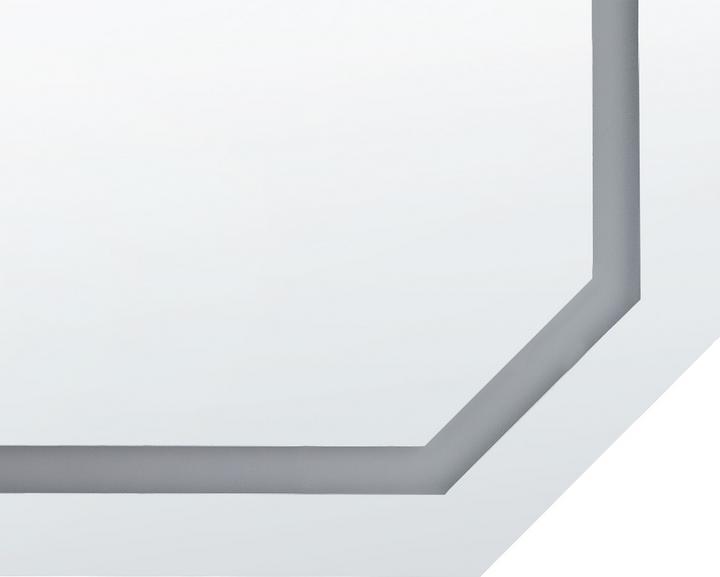 Image du produit Beliani Miroir de salle de bain avec éclairage LED octogonal 120 x 60 cm LOCMARIAQUER (120 x 60 cm)