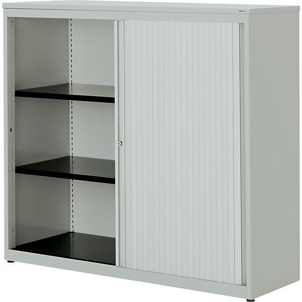 Actual product image Mauser Transverse roller shutter cabinet (120 x 43.5 x 118 cm)
