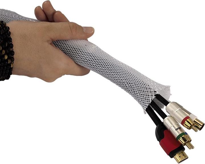 Produktbild Hama Kabelbündel-Gewebeschlauch Flexwrap (Kabelschlauch, 180 cm)