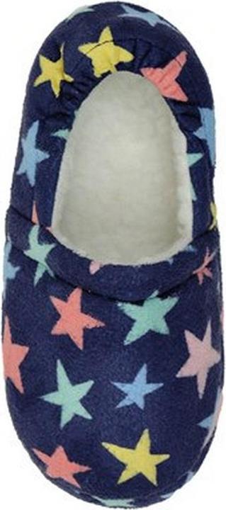 Actual product image Slumberzzz Childrens/Kids Star Print Fleece Lined Slipper (28)
