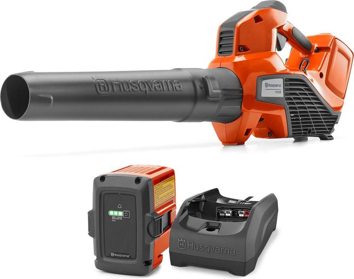 Actual product image Husqvarna 120IB KIT including battery and charger (Rechargeable battery operated, Leaf blower)