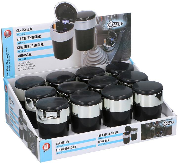 Actual product image All Ride Ashtray with LED ABS
