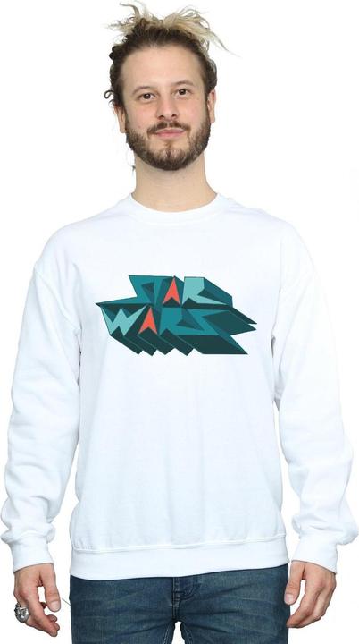 Produktbild Star Wars Edgy Block Logo Sweatshirt (XXL)
