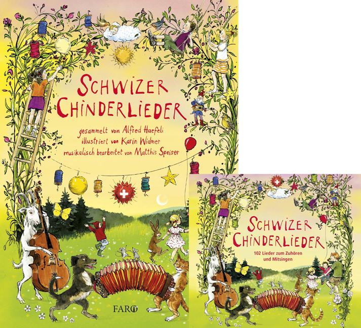 Produktbild Schwizer Chinderlieder (Deutsch, Alfred Haefeli, Karin Widmer, Mathis Speiser, 2012)