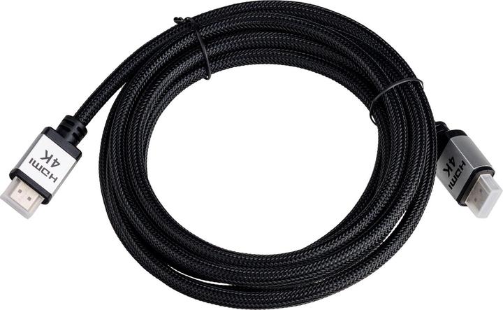 Image du produit Akyga Câble HDMI - HDMI 3m argent (AK-HD-30P) (3 m, HDMI)