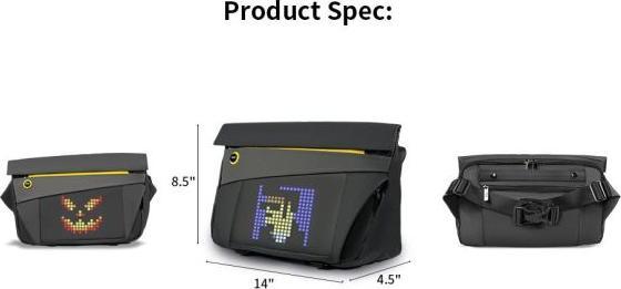 Actual product image Divoom Slingbag-Vblack (Photo backpack)