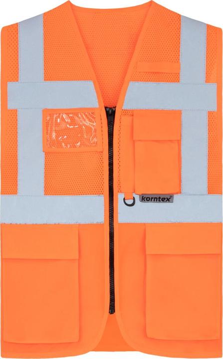 Produktbild Korntex Executive Mesh Multifunktions-Warnweste (4XL)