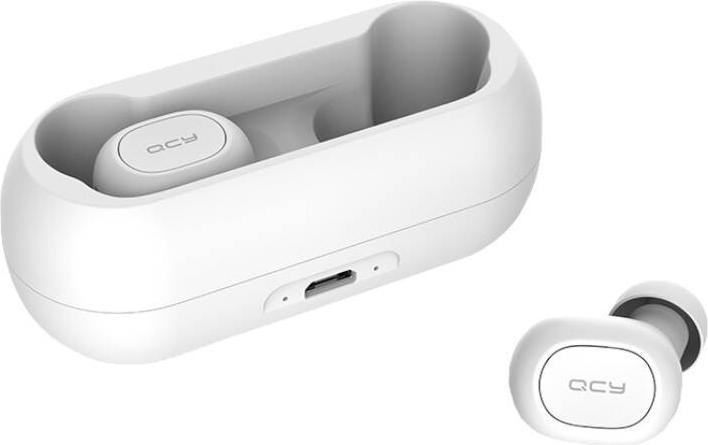 Immagine prodotto QCY Auricolari senza fili TWS Bluetooth V5.0 (bianco) (4 h, Senza fili)