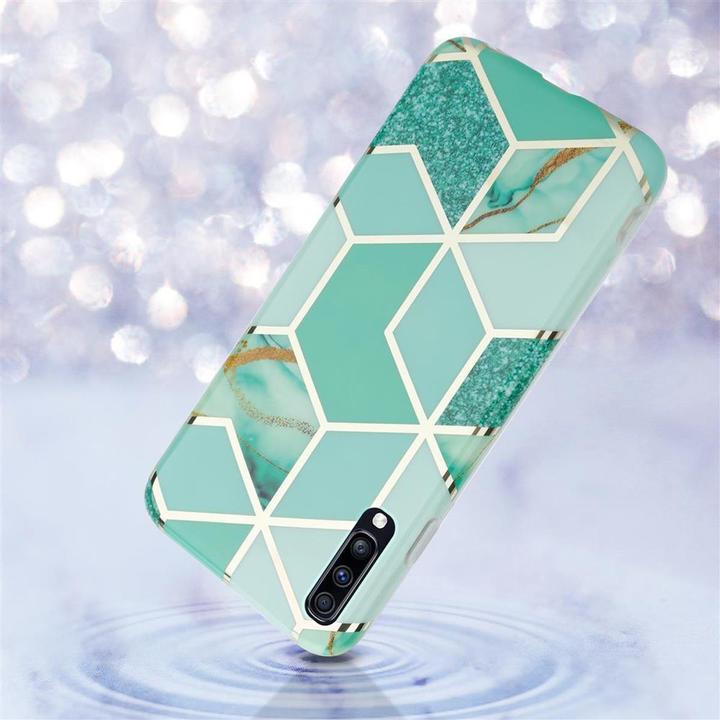 Produktbild Cadorabo IMD TPU Bunter Marmor Cover (Samsung Galaxy A70, Samsung Galaxy A70S)