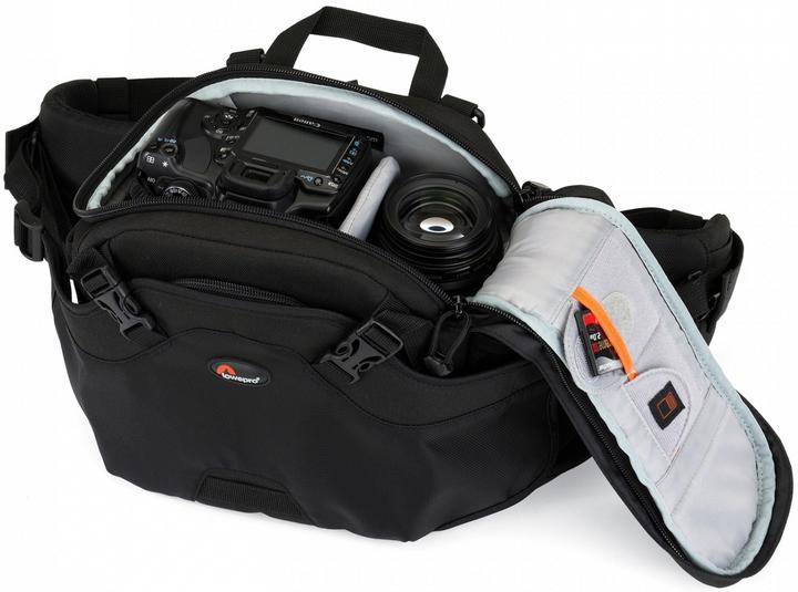 Actual product image Lowepro Inverse 100 AW, hip bag, black (Kamera Bereitschaftstasche)