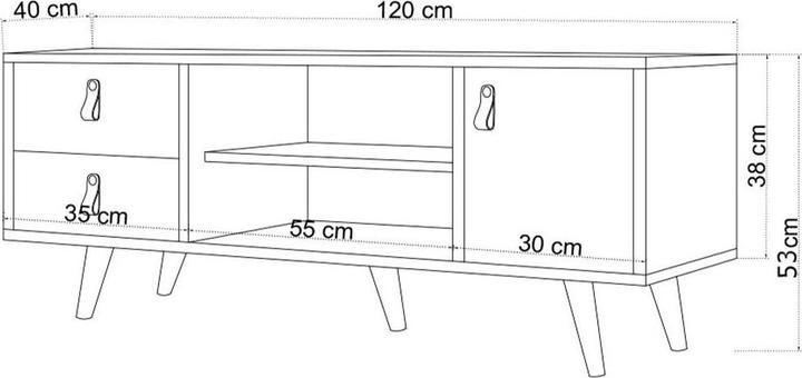 Produktbild Homitis Scott (120 x 40 x 53 cm)