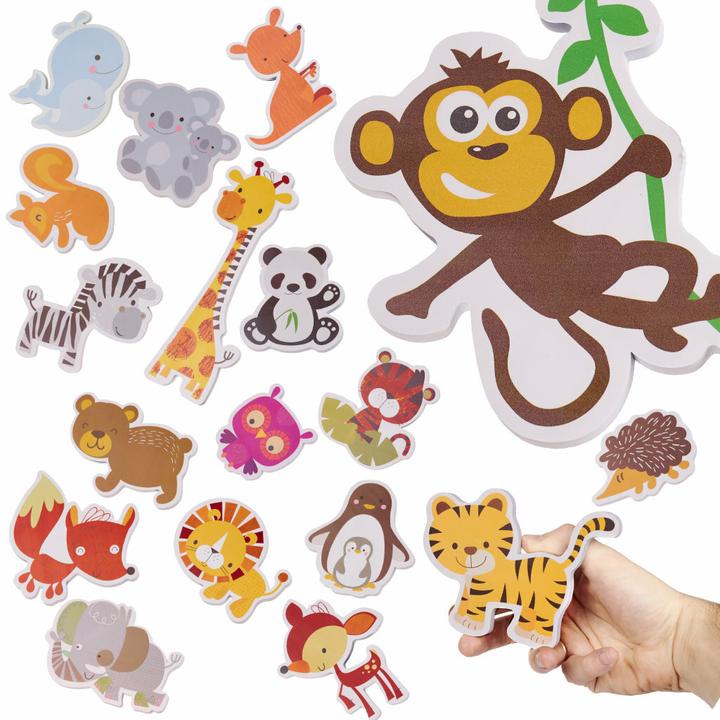 Image du produit Ikonka Animaux de bain en mousse