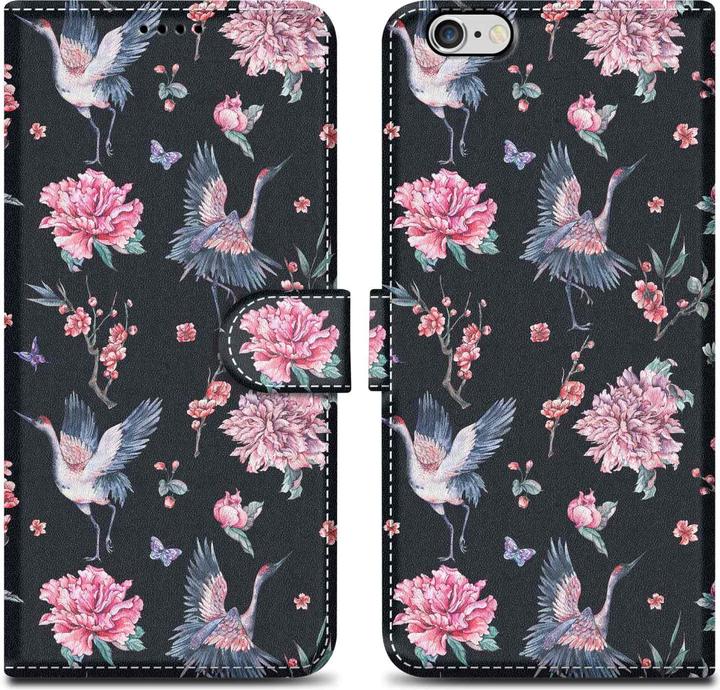 Kranich & Blumen No. 9