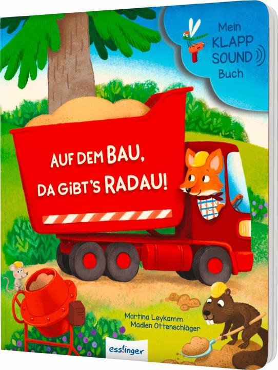 Produktbild Mein Klapp-Sound-Buch: Auf dem Bau, da gibt's Radau! (Deutsch)