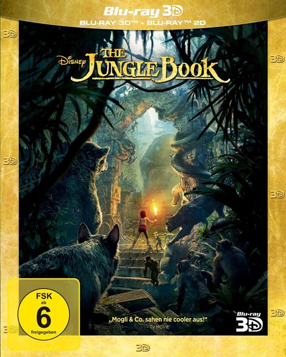 Actual product image Disney Interactive Studios The Jungle Book - 3D+2D (3D Blu-ray, 2016, German)