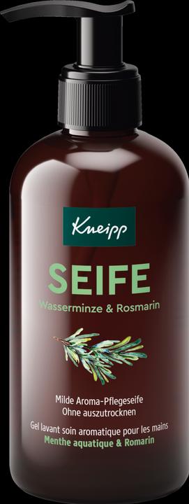 Kneipp Milde Aroma-Pflegeseife Wasserminze Rosmarin (Flüssigseife, 250 ml)