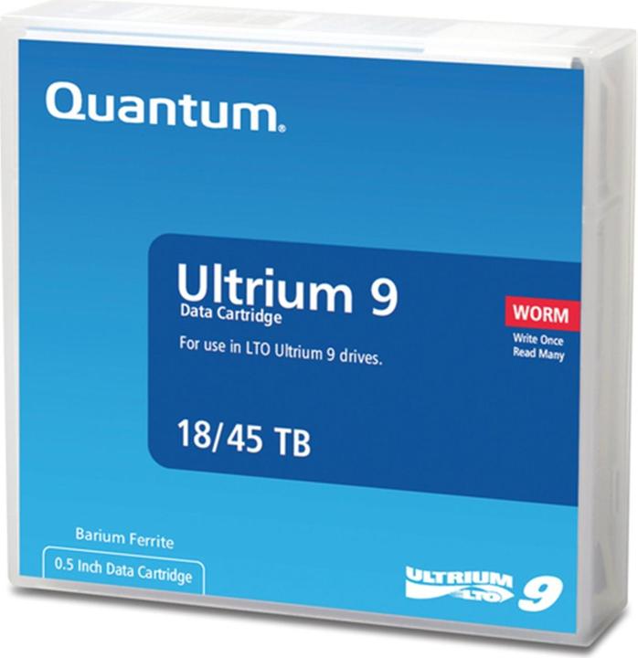 Quantum Cartuccia Dati Lto-9 Worm (LTO-9 Ultrium, 18000 GB)