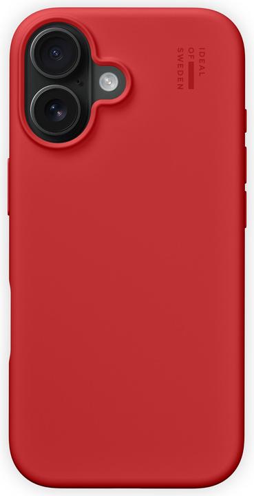 Produktbild iDeal Of Sweden iPhone 16 Silicone Case - Red (Apple iPhone 16)
