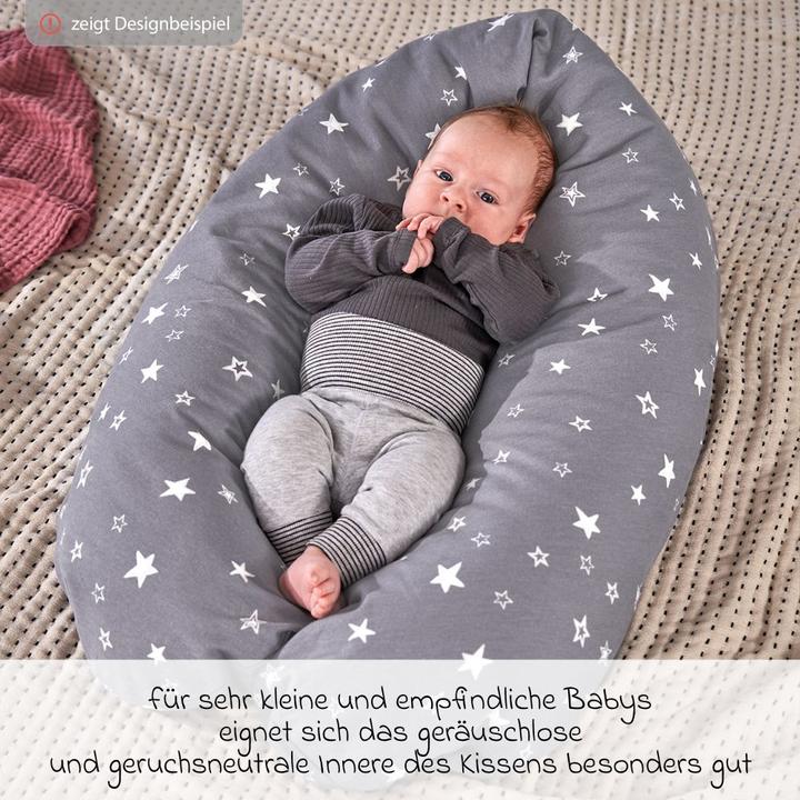 Produktbild Theraline Stillkissen "Das Original" mit Polyester Hohlfaser Füllung inkl. Bezug 190 cm (190 cm)