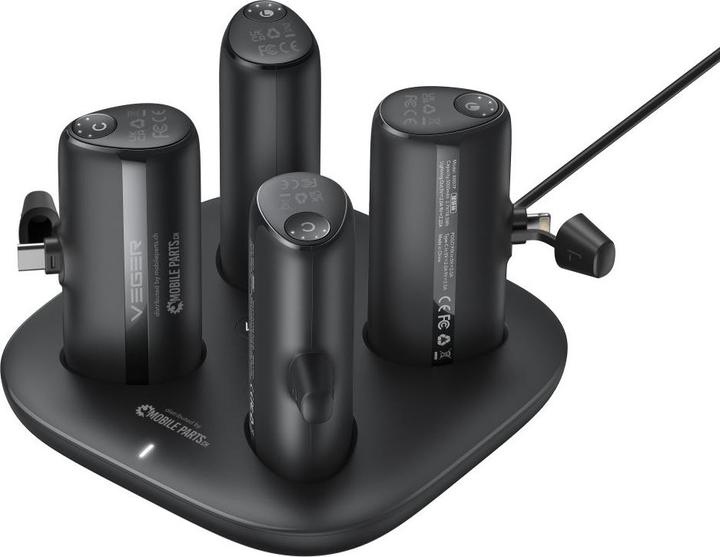 Actual product image Choetech 3 in 1 Charging Station (15 W)