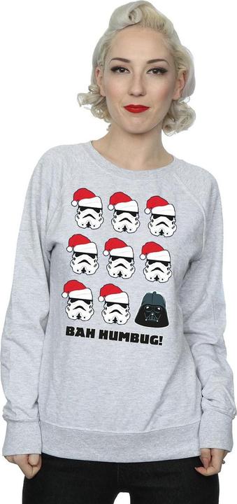 Actual product image Star Wars Womens/Ladies Christmas Humbug Sweatshirt (XL)