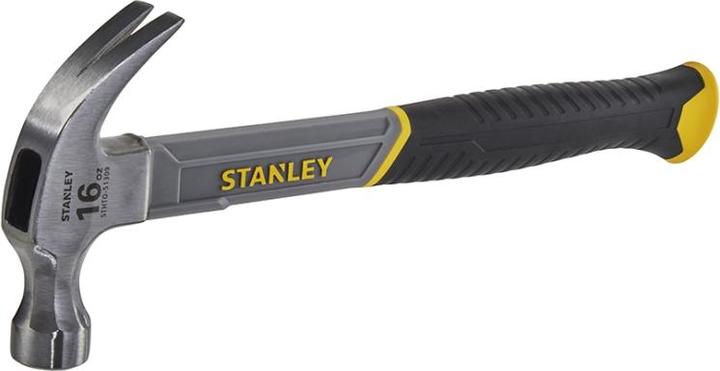 Actual product image Stanley All Purpose Cutter, STHT0-51309 16oz Claw Hammer Fibreglass Bent (450 g)