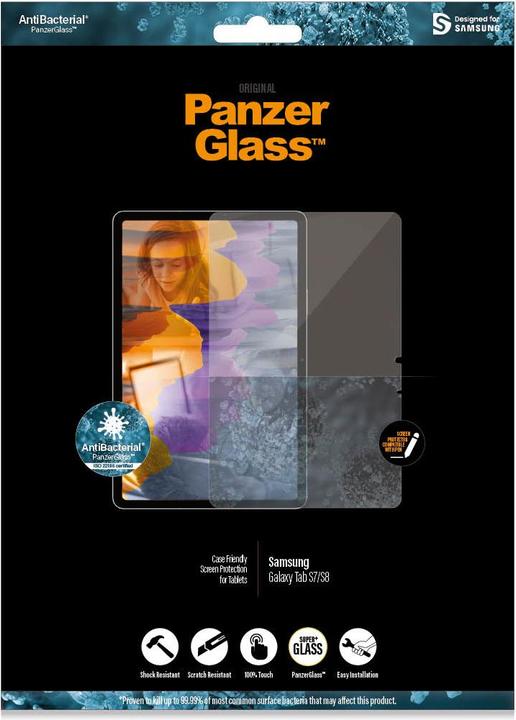 Image du produit PanzerGlass Affaire classée (1 pièce(s), Galaxy Tab S8)
