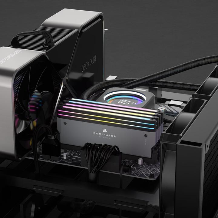 Produktbild Corsair Dominator Titanium (2 x 32GB, 0.01 MHz, DDR5-RAM, DIMM)