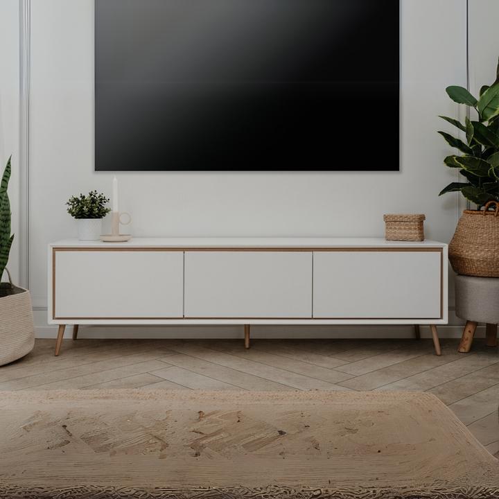 Immagine prodotto CaliCosy Mobile TV a 3 ante L175 cm - ARONA (175 x 38 x 50 cm)
