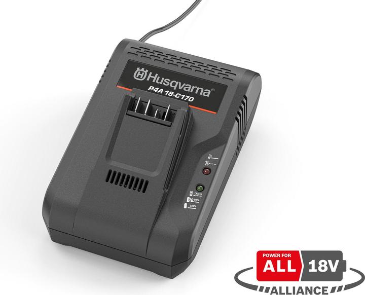 Immagine prodotto Husqvarna CARICABATTERIE ASPIRE P4A 18-C170 (18 V)