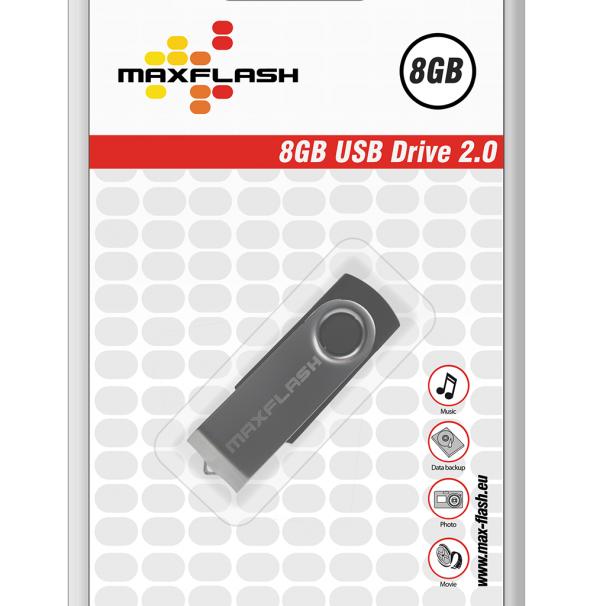 Produktbild MaxFlash Standard USB Drive 8GB (8 GB, USB-A, USB 2.0)