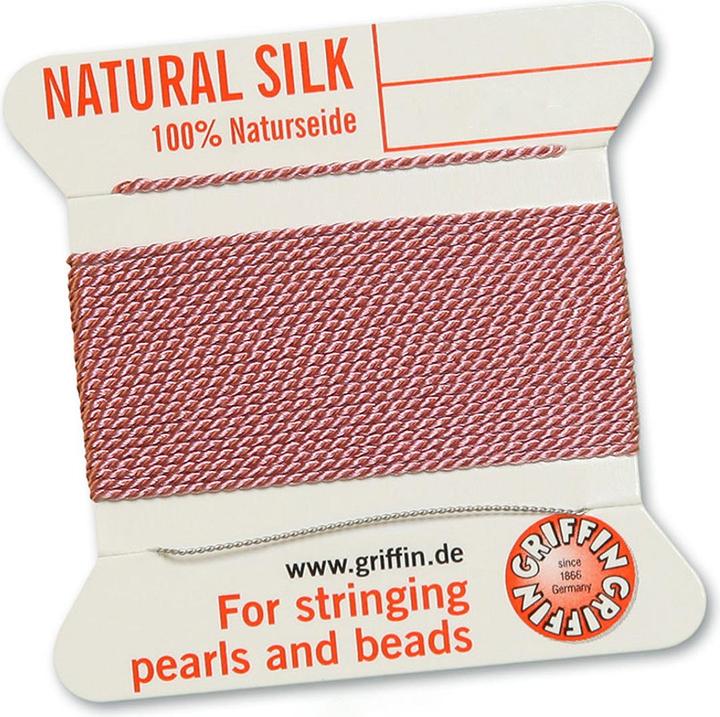 Actual product image Leyda Natural Silk 2 Meters with Needle
