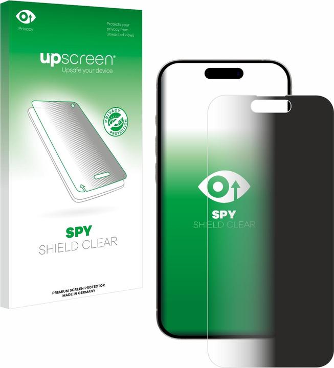 Image du produit upscreen Spy Shield Protection Anti-Espion (1 pièce(s), Apple iPhone 15)