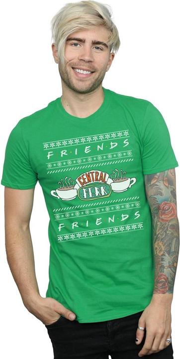 Image du produit Friends - T-shirt FAIR ISLE CENTRAL PERK - Homme (XL)