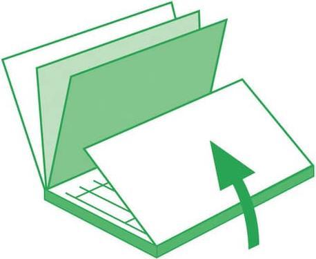 Actual product image Sigel Short message form Paper format: 1/3 DIN A4 landscape Carbonless: Yes (40 x)