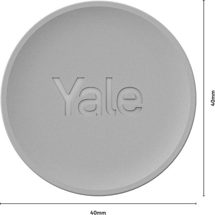 Immagine prodotto Yale YA-05 601000 SI - Dot 3-Pack Silver per la serratura intelligente Linus L2