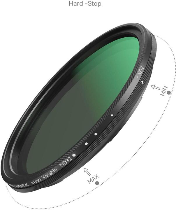 Produktbild SmallRig 5-in-1 Attachable Filter Kit (67 mm, Black Mist Filter)