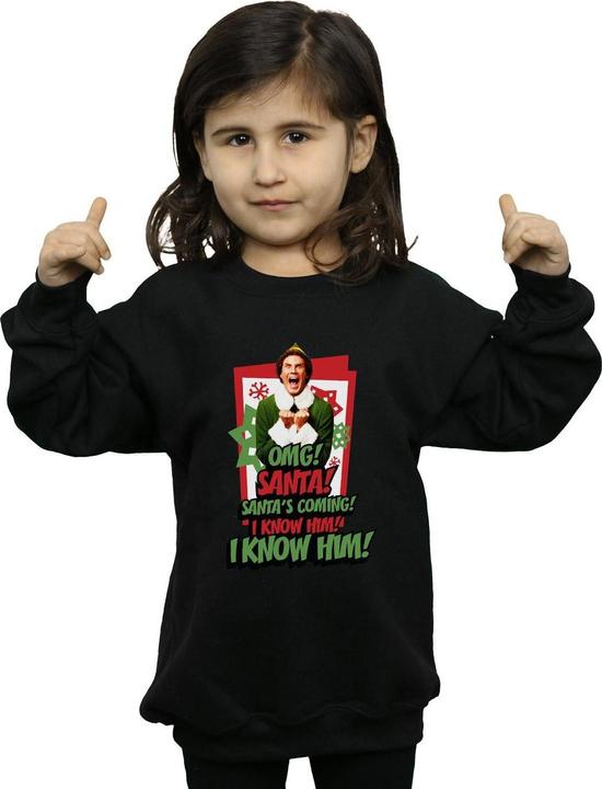 Image du produit Elf - Sweat OMG SANTA - Fille (152, 158)