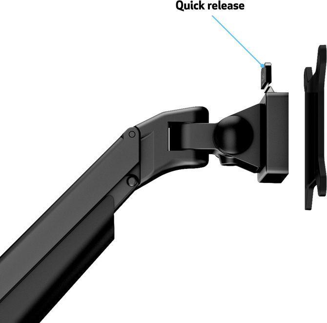Actual product image Multibrackets Table Mount Gas Lift Arm Desk (Wall, Table, 32")