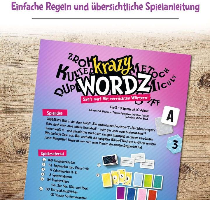 Produktbild Ravensburger Krazy Wordz (Deutsch)